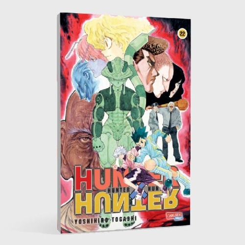 Buchcover und Innenansicht für das Buch: Hunter X Hunter