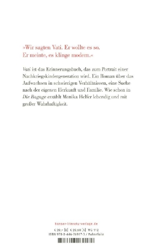 Buchcover und Innenansicht für das Buch: Vati