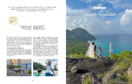 Buchcover und Innenansicht für das Buch: Family Escapes