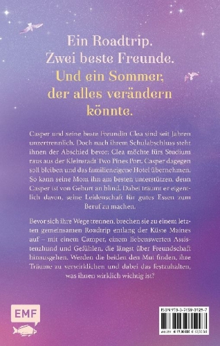 Buchcover und Innenansicht für das Buch: The Road Between Us