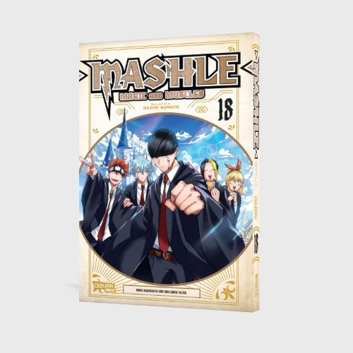 Buchcover und Innenansicht für das Buch: Mashle