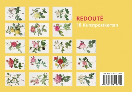 Buchcover und Innenansicht für das Buch: Postkarten-Set Pierre-Joseph Redouté