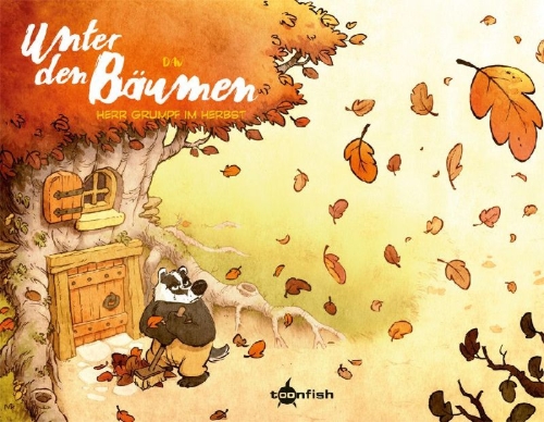 Buchcover und Innenansicht für das Buch: Unter den Bäumen