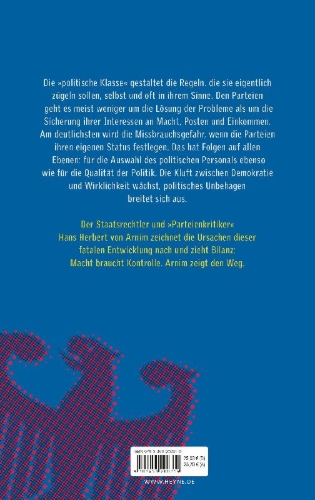 Buchcover und Innenansicht für das Buch: Macht braucht Kontrolle