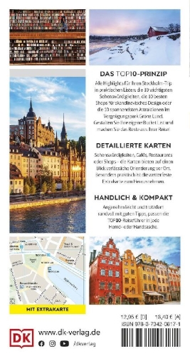 Buchcover und Innenansicht für das Buch: TOP10 Reiseführer Stockholm