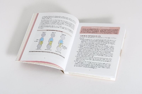 Buchcover und Innenansicht für das Buch: Stomach vacuum, le secret d'un ventre au top !