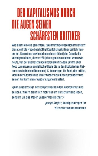 Buchcover und Innenansicht für das Buch: Capitalism and its Critics