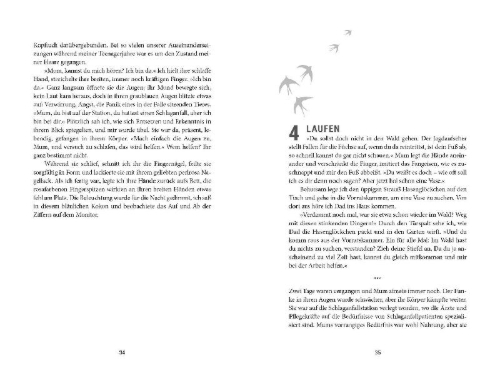 Buchcover und Innenansicht für das Buch: The Wild Silence
