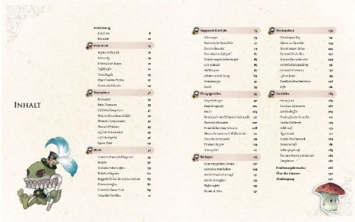 Buchcover und Innenansicht für das Buch: The Ultimate Final Fantasy XIV Cookbook (2)