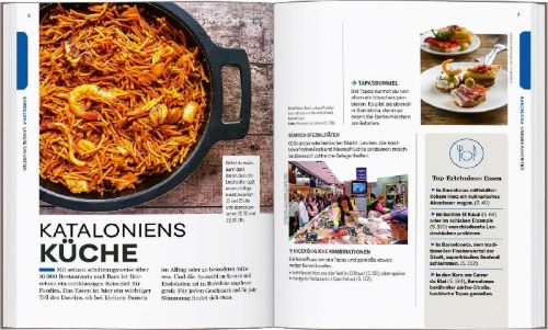Buchcover und Innenansicht für das Buch: LONELY PLANET Reiseführer Entdecke Barcelona