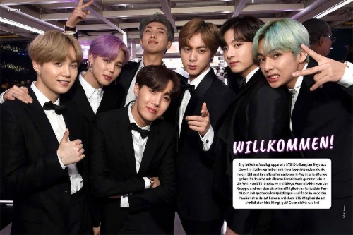 Buchcover und Innenansicht für das Buch: "BTS Colouring & Activity Book, Second Edition