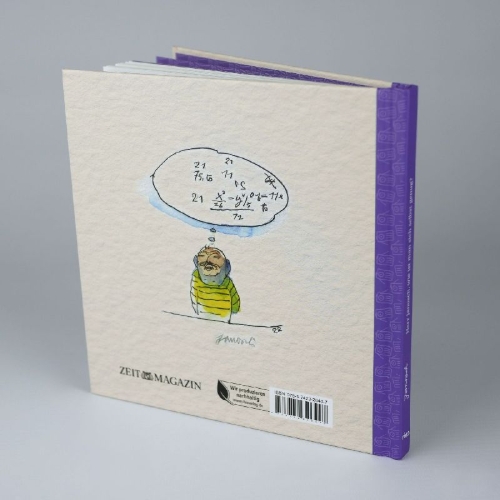 Buchcover und Innenansicht für das Buch: Herr Janosch, worum geht es im Leben eigentlich?