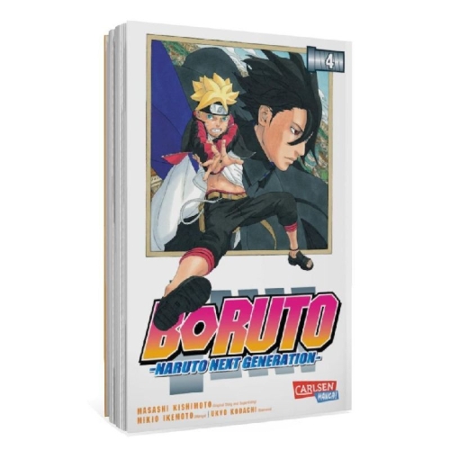 Buchcover und Innenansicht für das Buch: Boruto: Naruto next Generations
