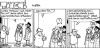Buchcover und Innenansicht für das Buch: TOM Touché 9500: Comicstrips und Cartoons