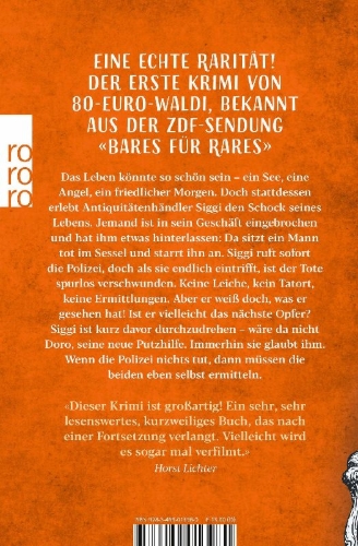 Buchcover und Innenansicht für das Buch: Mord im Antiquitätenladen