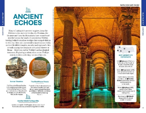 Buchcover und Innenansicht für das Buch: Lonely Planet Turkiye