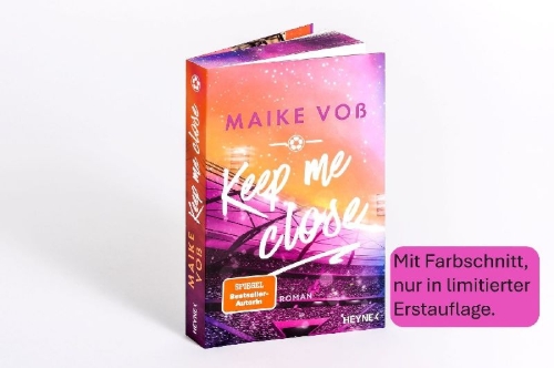Buchcover und Innenansicht für das Buch: Keep Me Close