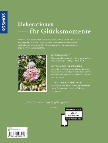 Buchcover und Innenansicht für das Buch: Meine zauberhafte Dekowelt