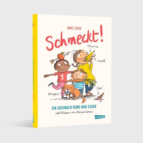 Buchcover und Innenansicht für das Buch: Schmeckt!