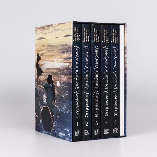 Buchcover und Innenansicht für das Buch: Omniscient Reader's Viewpoint - Bände 1-5 im limitierten Sammelschuber mit Extras