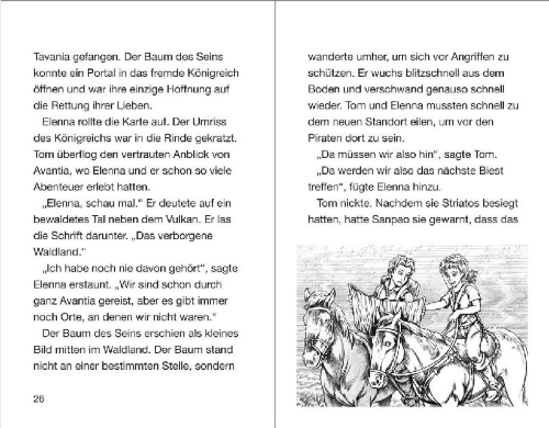 Buchcover und Innenansicht für das Buch: Beast Quest - Tritonas, Nebel des Horrors