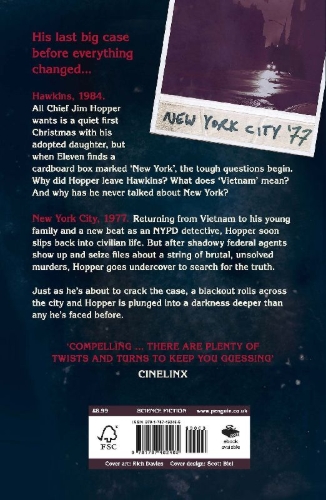 Buchcover und Innenansicht für das Buch: Stranger Things: Darkness on the Edge of Town
