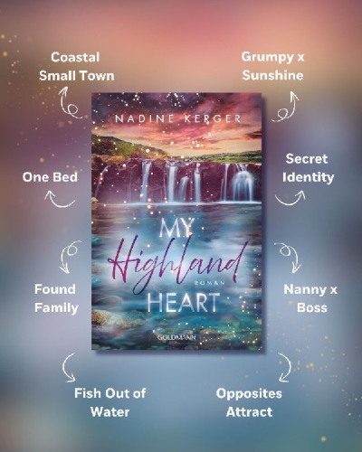 Buchcover und Innenansicht für das Buch: My Highland Heart