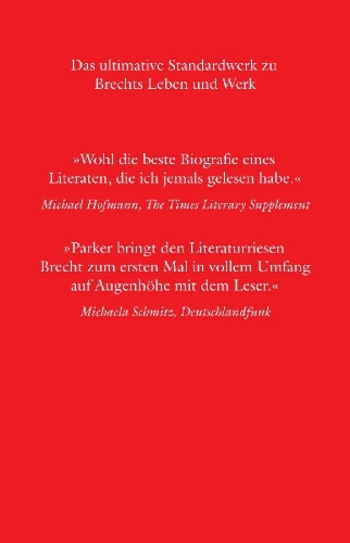 Buchcover und Innenansicht für das Buch: Bertolt Brecht: A literary life