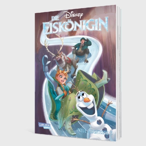 Buchcover und Innenansicht für das Buch: Disney Frozen: Reunion Road