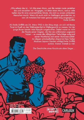 Buchcover und Innenansicht für das Buch: Knock Out! (Graphic Novel)