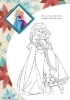 Buchcover und Innenansicht für das Buch: Disney Die Eiskönigin: Zauberhafter Ausmalspaß