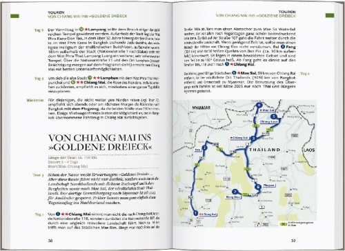 Buchcover und Innenansicht für das Buch: Baedeker Reiseführer Thailand