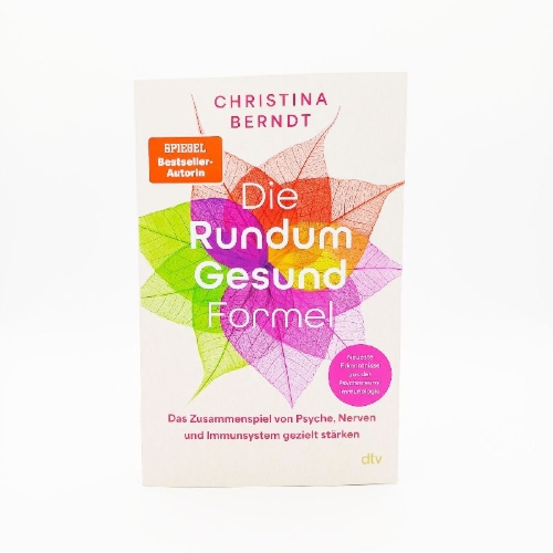Buchcover und Innenansicht für das Buch: Die Rundum-Gesund-Formel