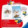 Buchcover und Innenansicht für das Buch: Leserabe mit Mildenberger Silbenmethode - Wilde Piratenabenteuer