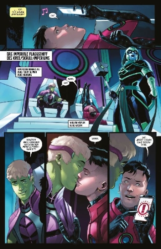 Buchcover und Innenansicht für das Buch: Marvel's Voices: Pride (2022)