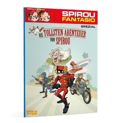 Buchcover und Innenansicht für das Buch: Spirou und Fantasio Spezial 24: Short Stories