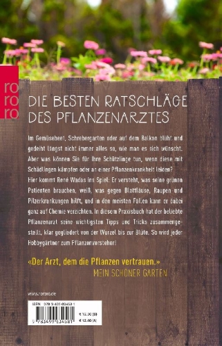 Buchcover und Innenansicht für das Buch: Der Pflanzenarzt