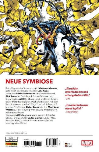 Buchcover und Innenansicht für das Buch: All-New Venom (2025) #1-#5