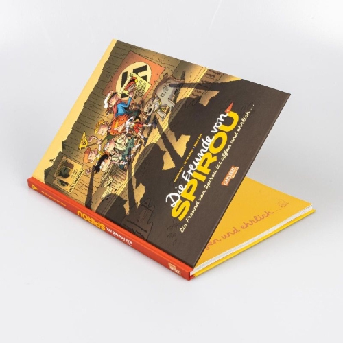 Buchcover und Innenansicht für das Buch: Die Freunde von Spirou 1 (Die Freunde von Spirou 1)