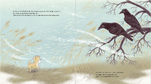 Buchcover und Innenansicht für das Buch: Le cadeau de l'hiver