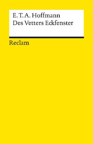 Buchcover und Innenansicht für das Buch: Des Vetters Eckfenster