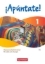 Buchcover und Innenansicht für das Buch: ¡Apúntate! Band 1 - Klassenarbeitstrainer mit Audios und Lösungen