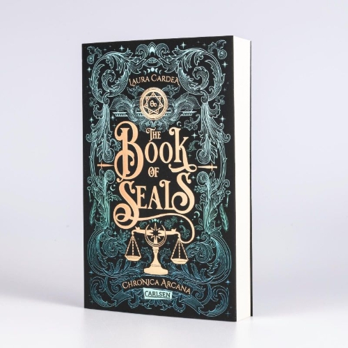 Buchcover und Innenansicht für das Buch: The Book of Seals (Chronica Arcana 3)