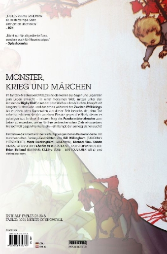 Buchcover und Innenansicht für das Buch: Fables 28-33, Fables: 1001 Nights of Snowfall