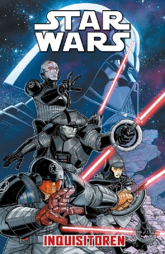 Buchcover und Innenansicht für das Buch: Star Wars: Inquisitors (2024) 1-4
