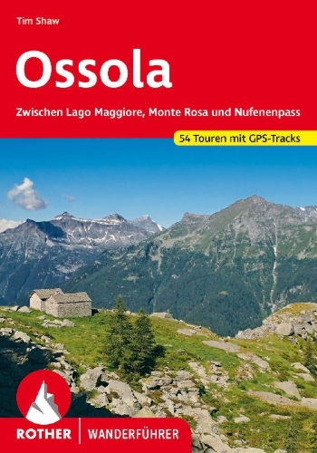 Buchcover und Innenansicht für das Buch: ROTHER Wanderführer Ossola