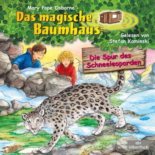 Buchcover und Innenansicht für das Buch: Die Spur des Schneeleoparden (Das magische Baumhaus 60)