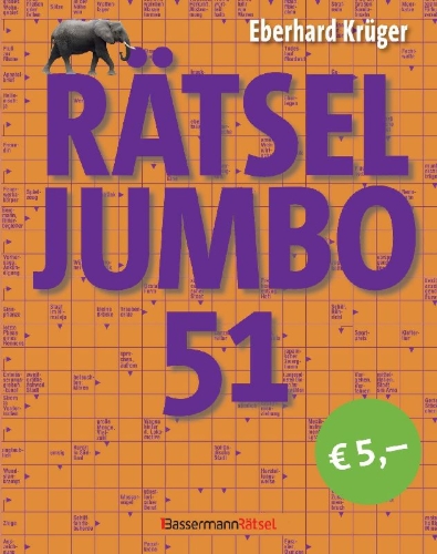 Buchcover und Innenansicht für das Buch: Rätseljumbo 51