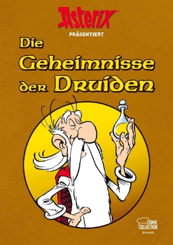 Buchcover und Innenansicht für das Buch: Les secrets de Druides