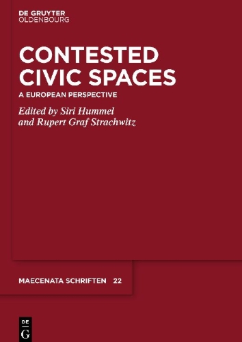 Buchcover und Innenansicht für das Buch: Contested Civic Spaces